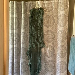 Woman’s lace hi lo dress